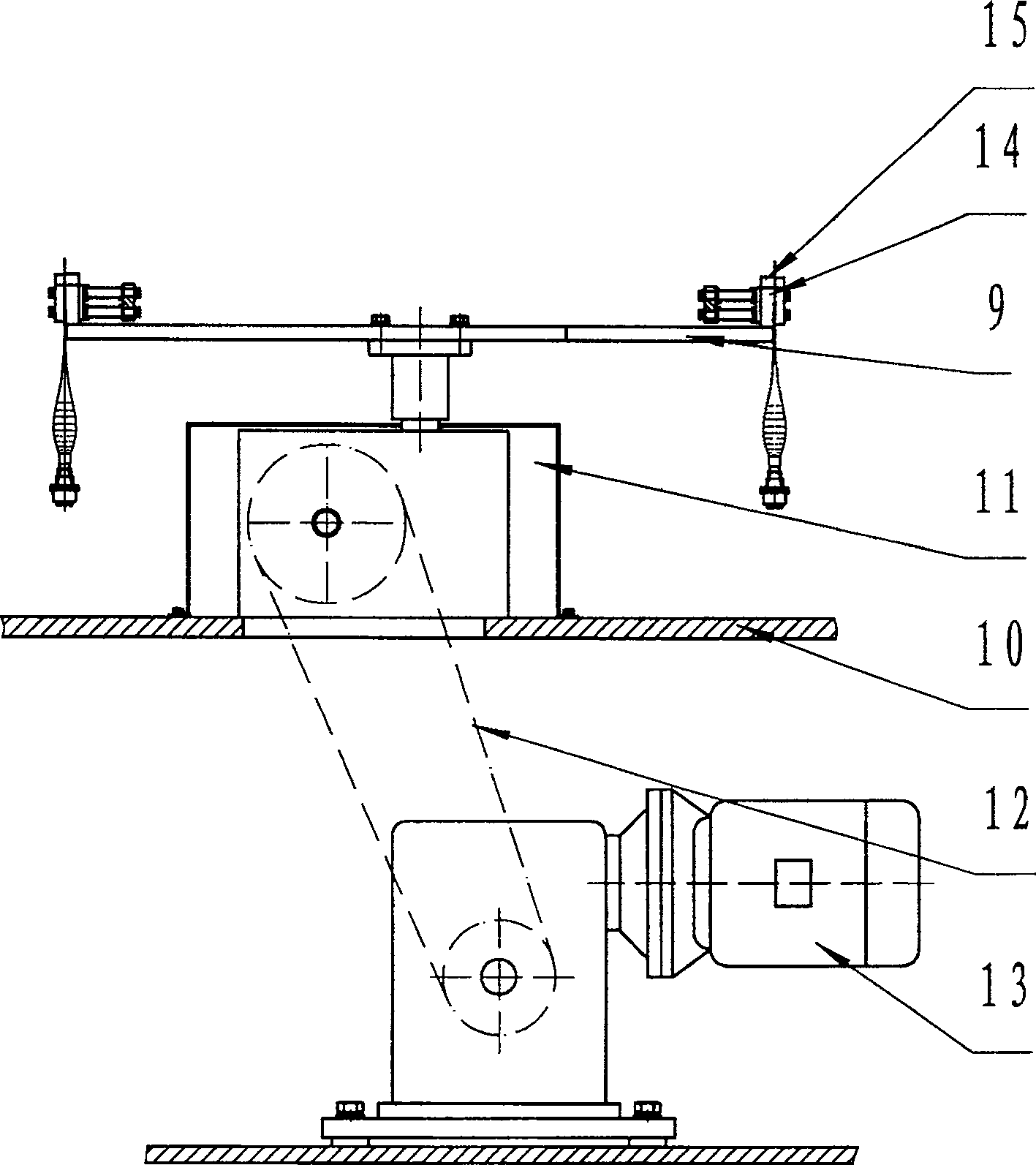 Intermittent rotary non-PVC large infusion soft-bag solid drug filling machine