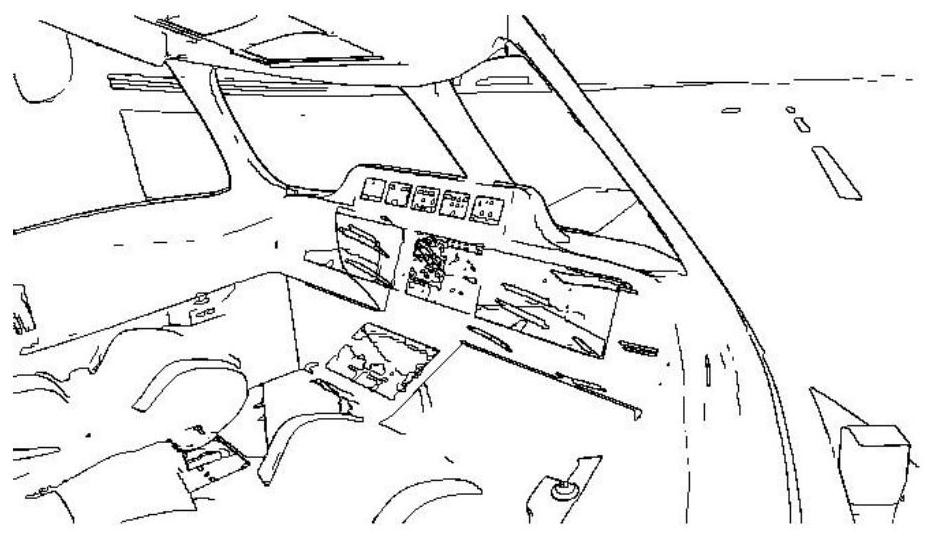 A display touch interaction system applied to aircraft cockpit