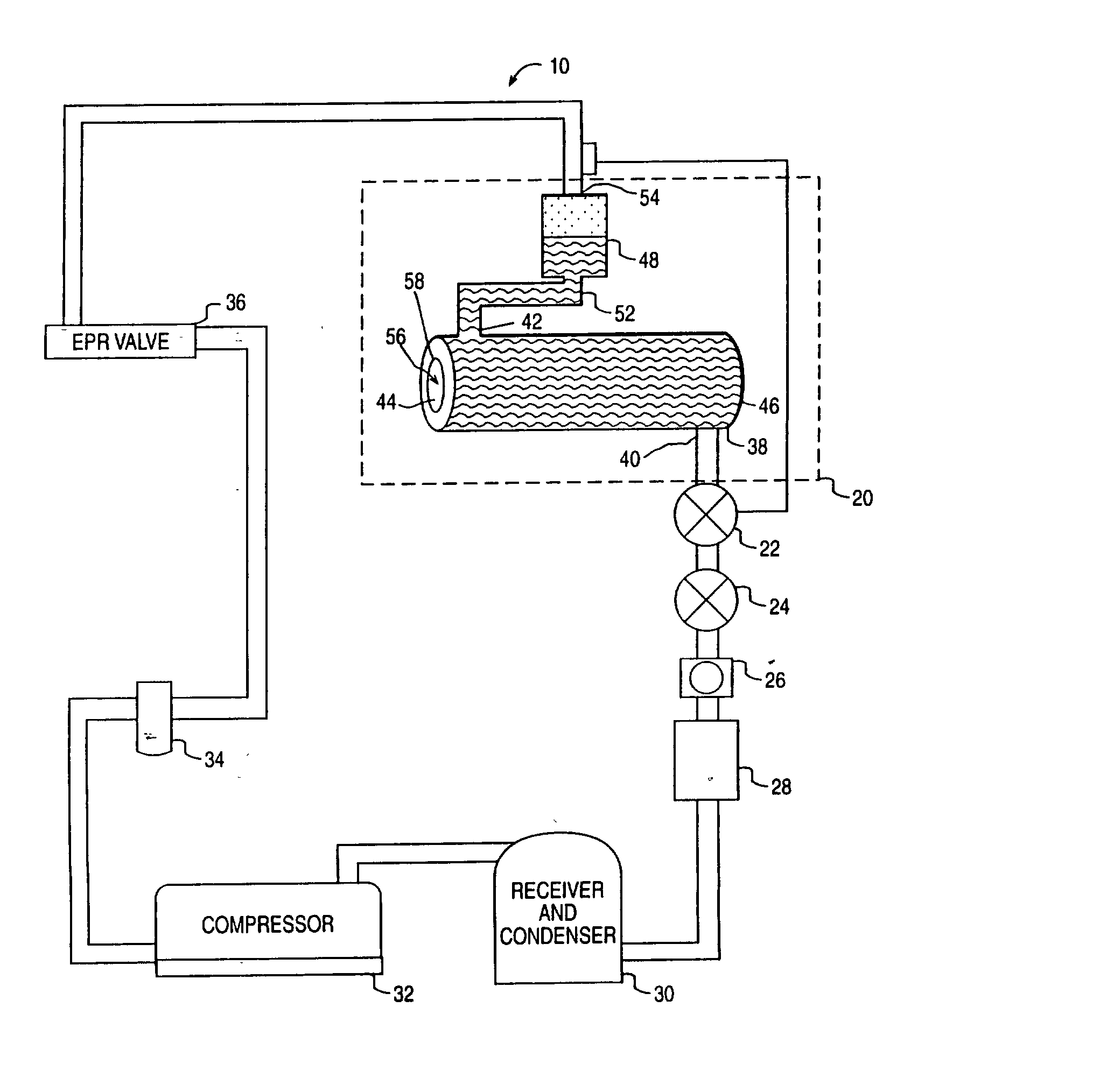 Ice cream machine having an auxiliary evaporator tank