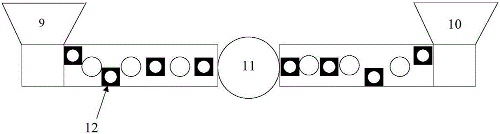 Vision measurement system and method based on combination of global feature and local feature