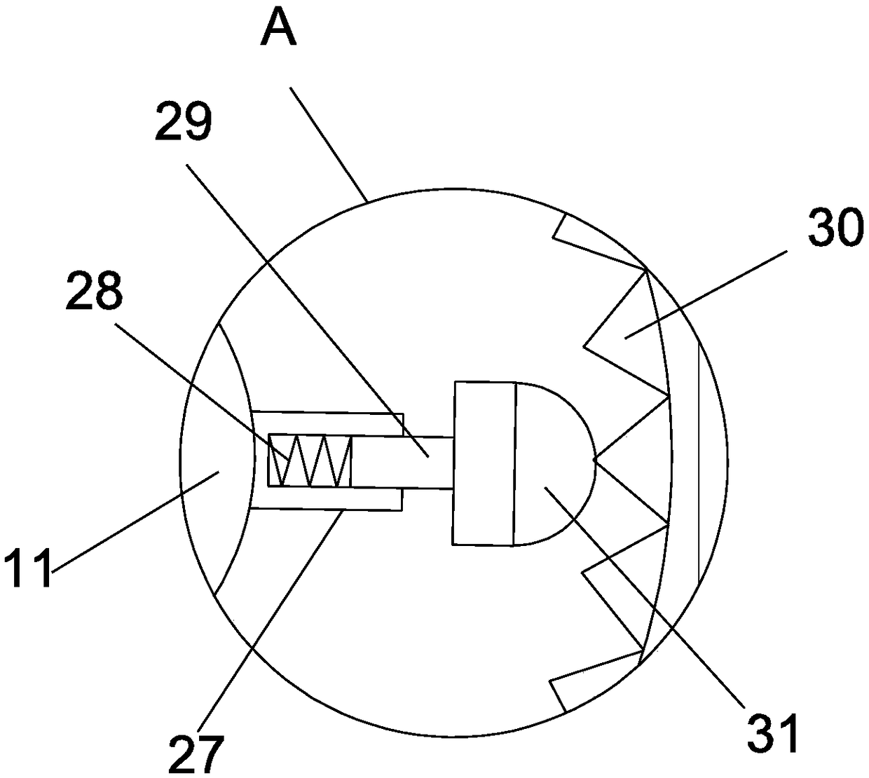 Energy-saving type grain crushing air dryer