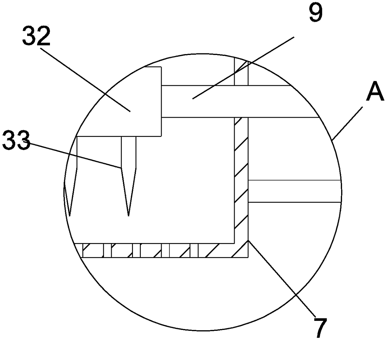 Energy-saving type grain crushing air dryer