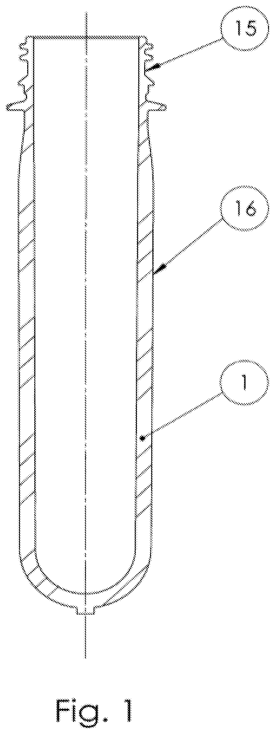 Method and device for the production of an optimized neck contour on preforms