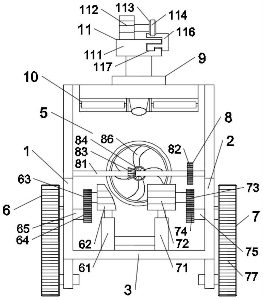 Workshop safety inspection rescue robot