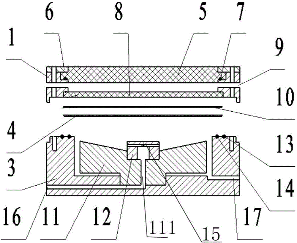 Device used for interfacial polymerization process and membrane performance testing and operation method thereof