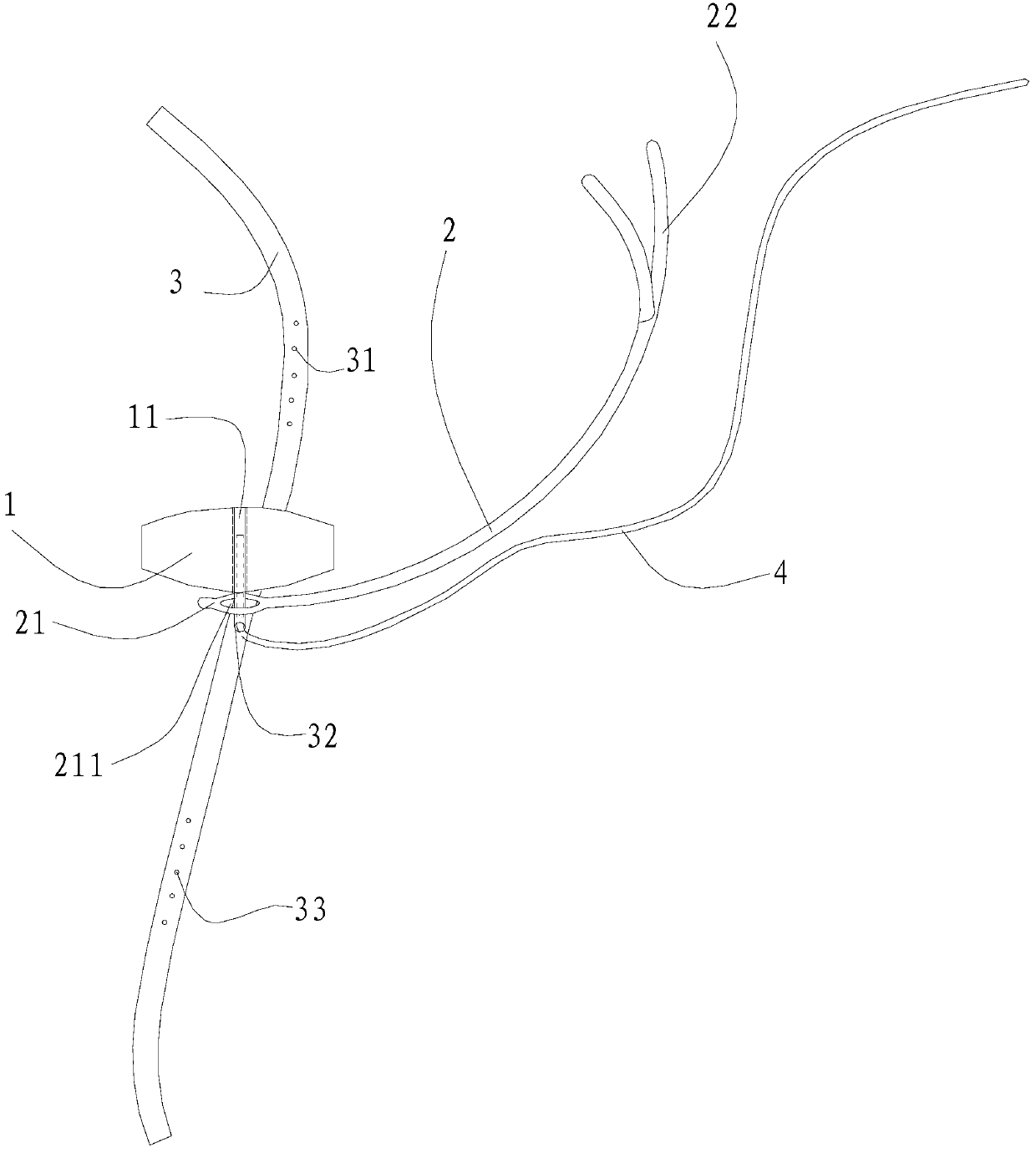 A surgical device for ophthalmic surgery