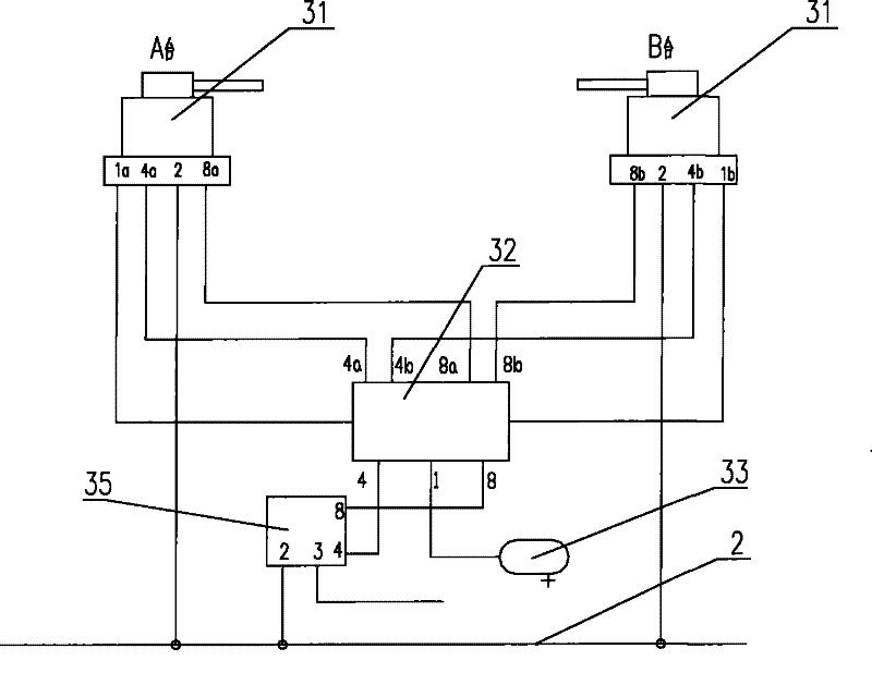 Braking switch valve and method for switching operation state of locomotive by same