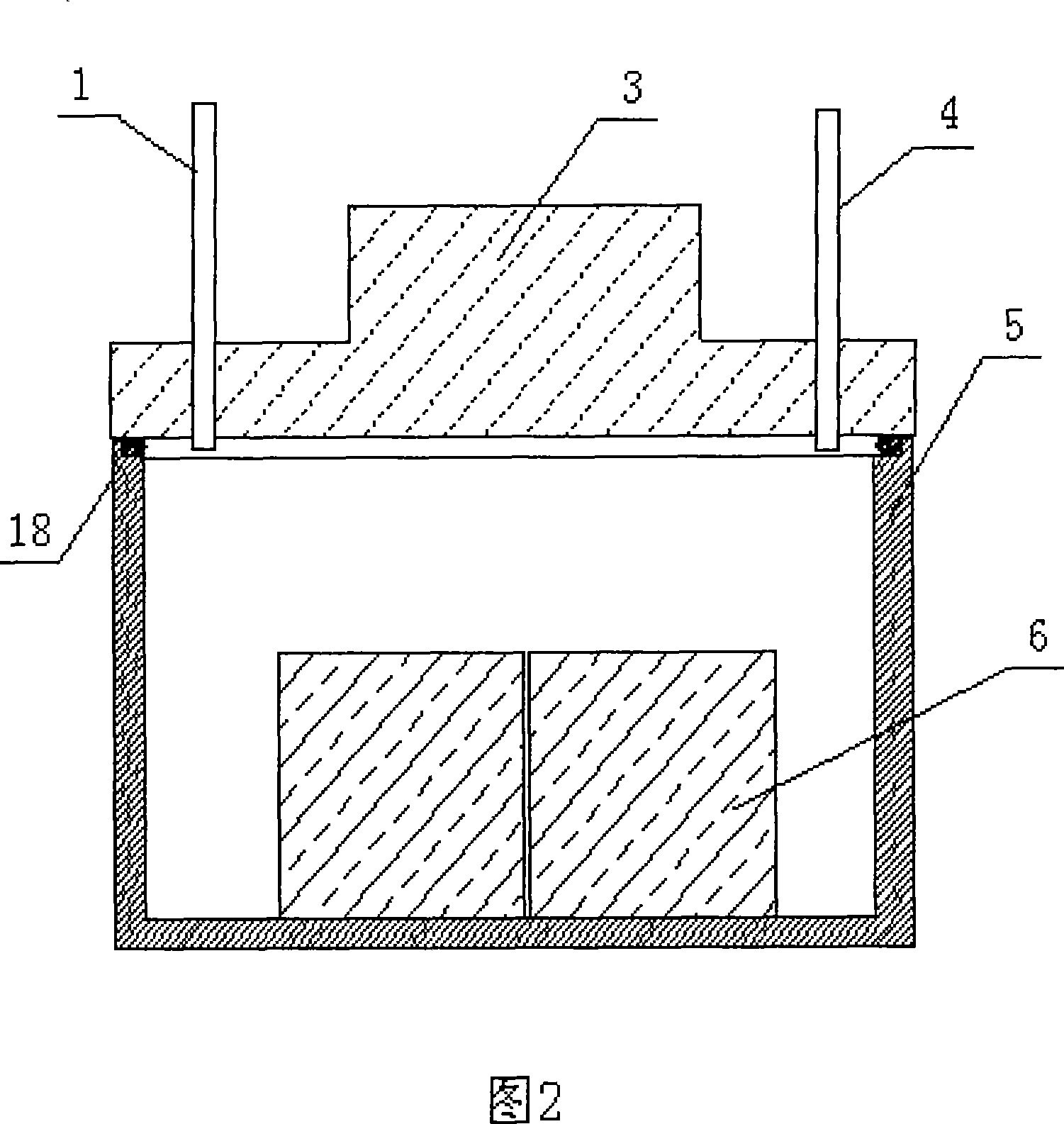 Fast desorption meter for gas content of goal seam