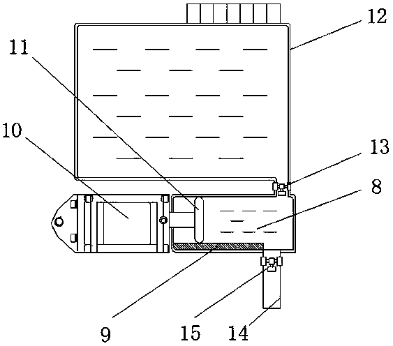 P/m-fluorotoluene mechanical apparatus