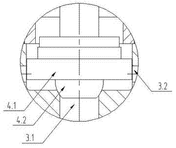 Anti-air-erosion dewatering regulating valve