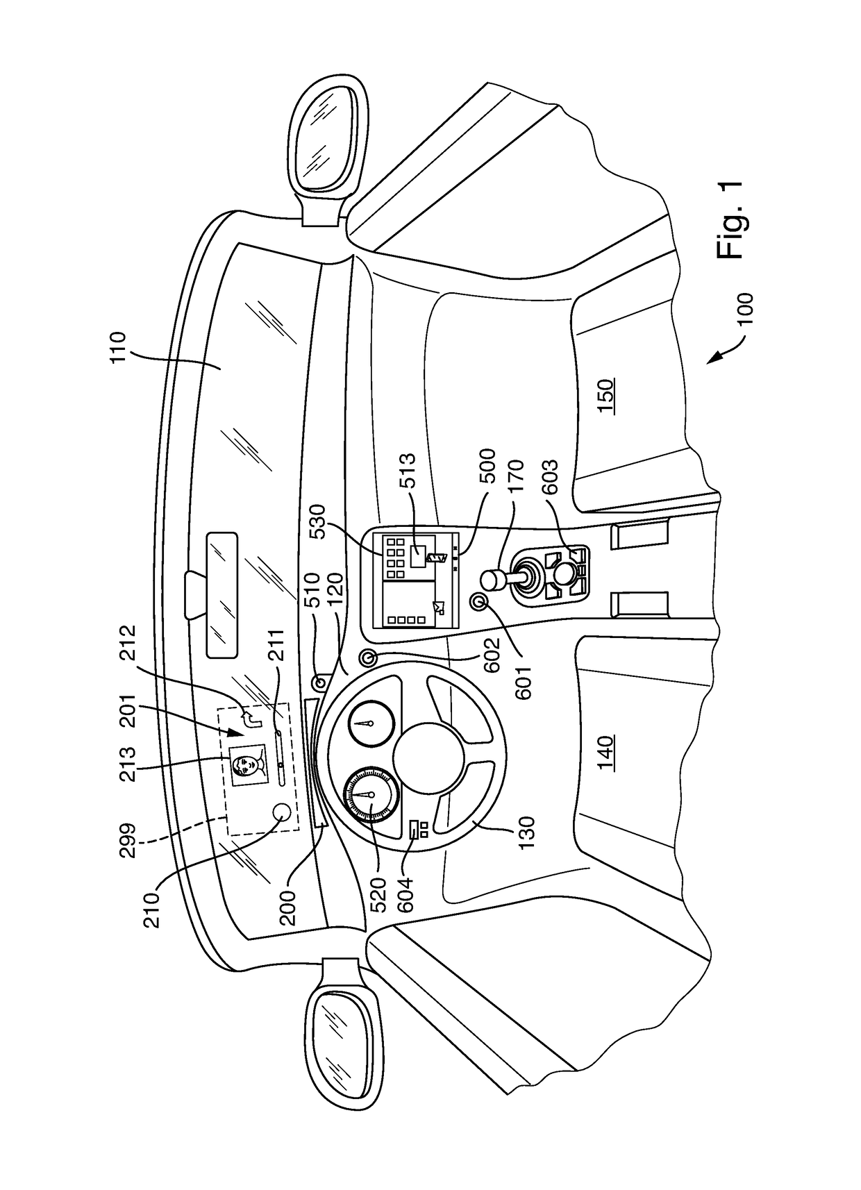 System for a vehicle