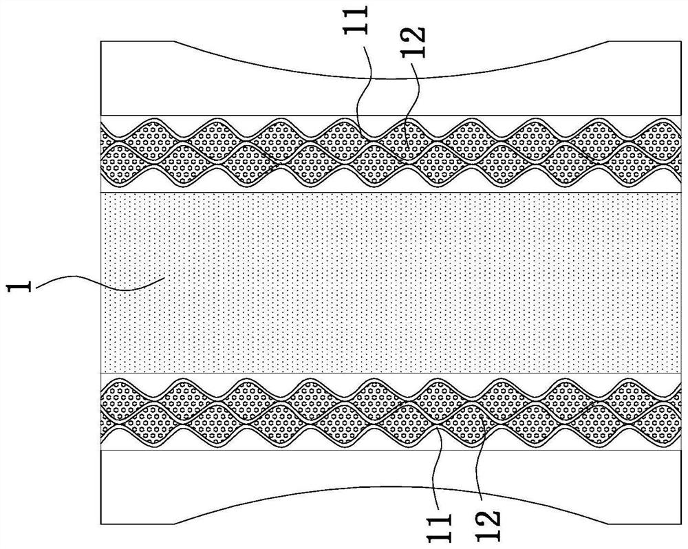 Production method of paper diaper with good infiltration property