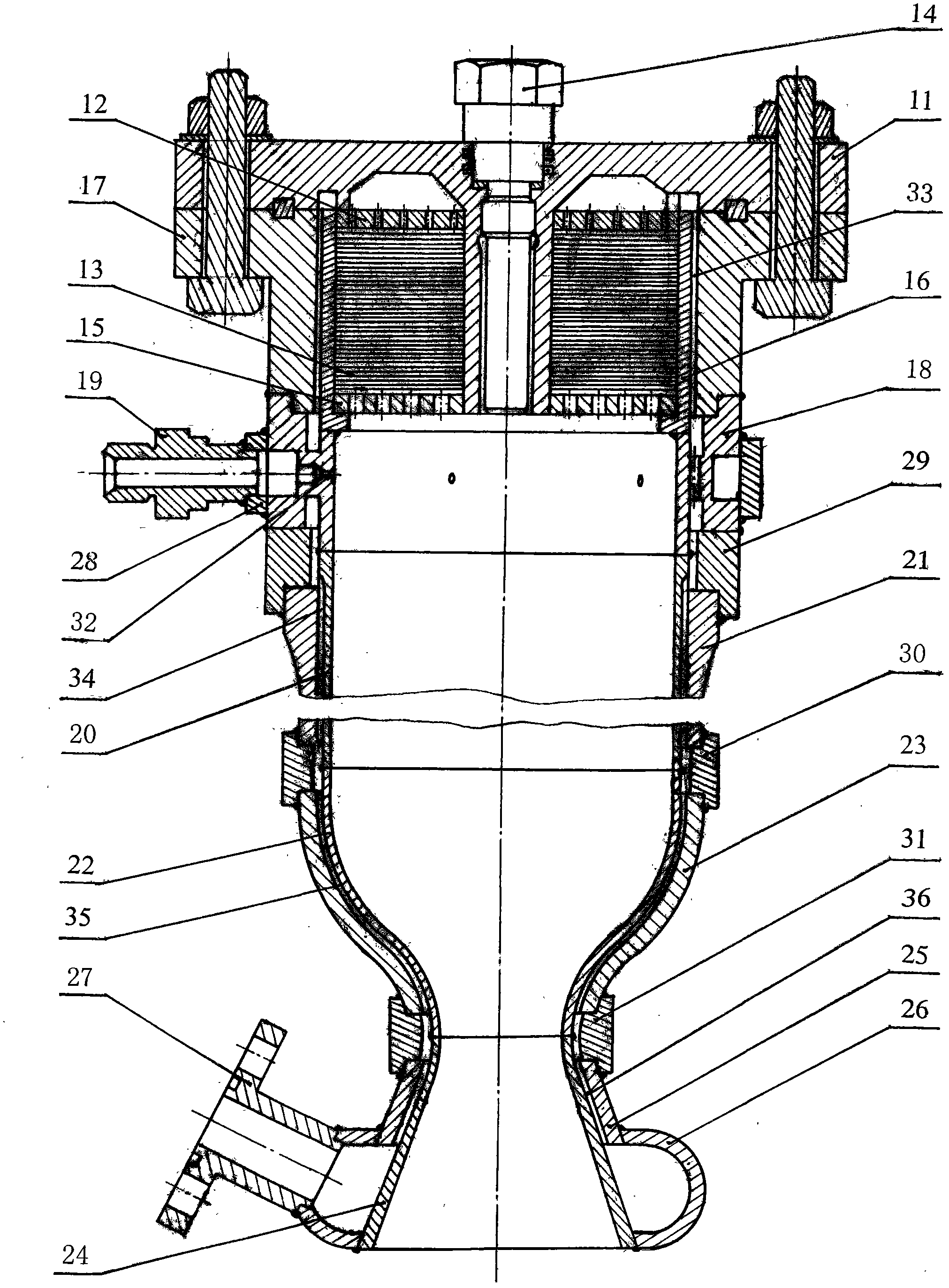 Catalytic decomposition low-concentration hydrogen peroxide reactor, combustion chamber and application thereof