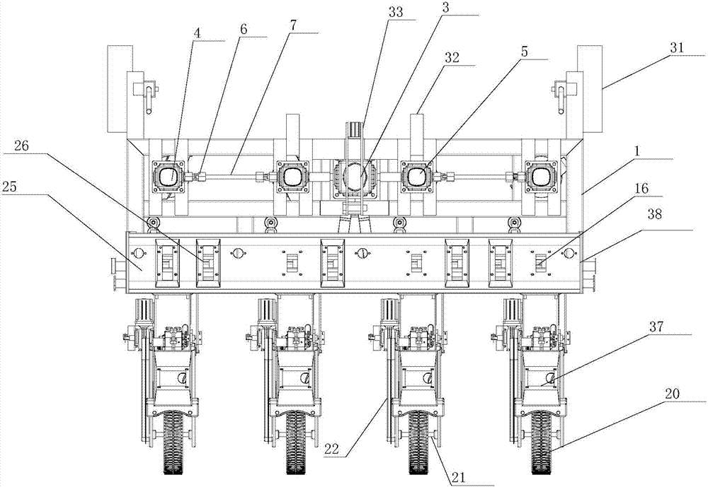 A no-tillage electric control corn compound seeder