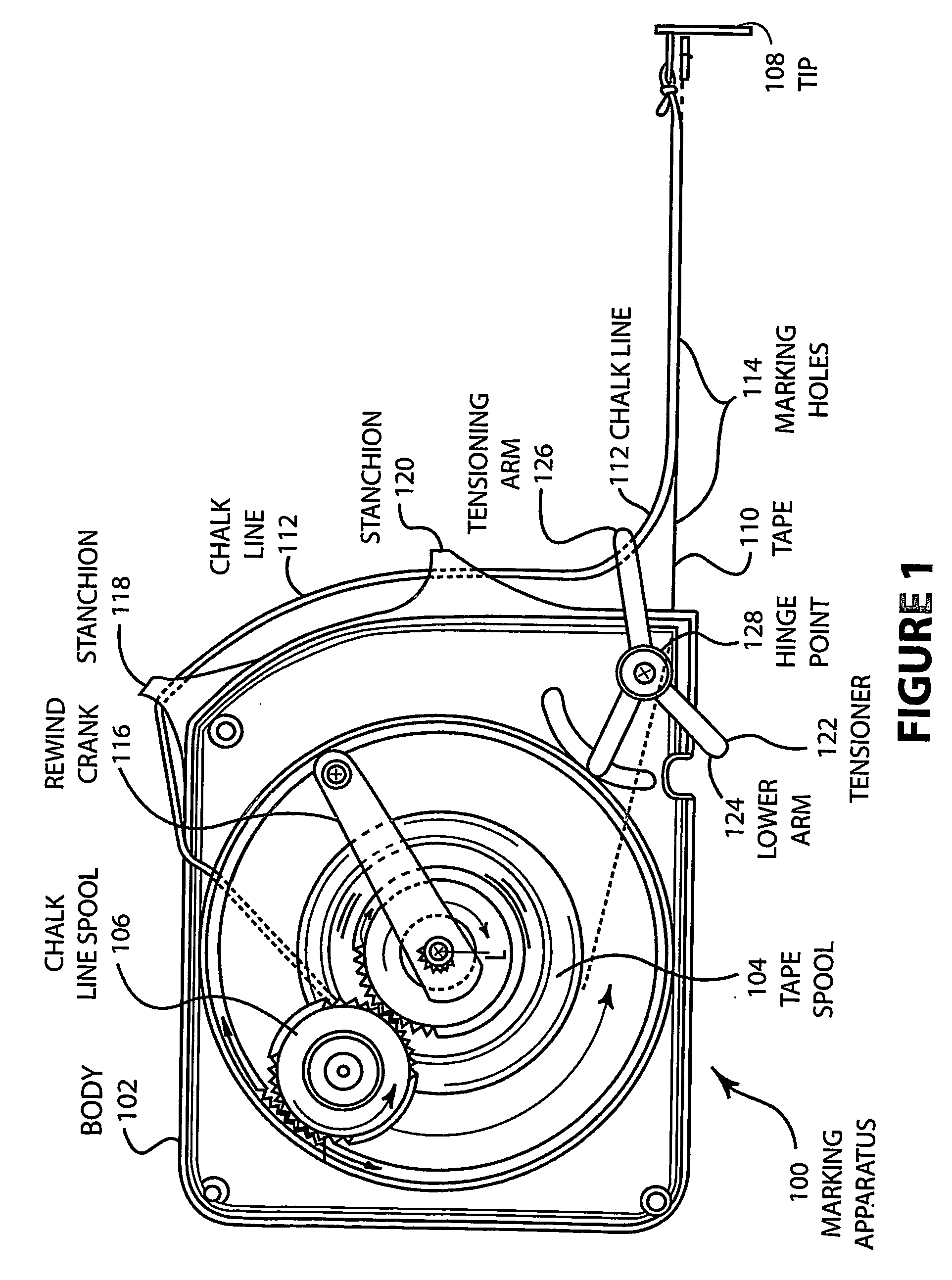 Marking tape measure