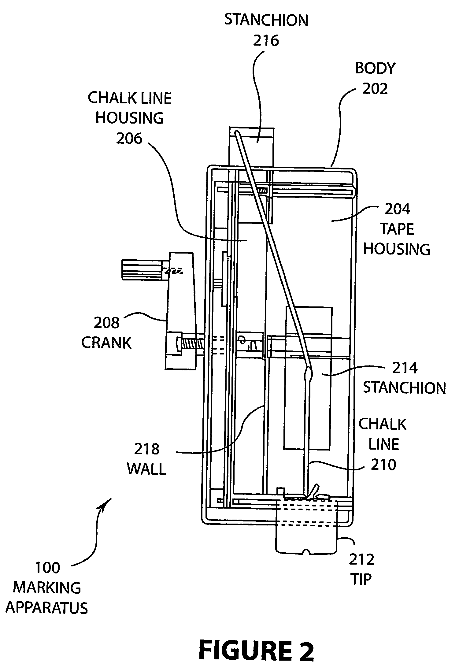 Marking tape measure