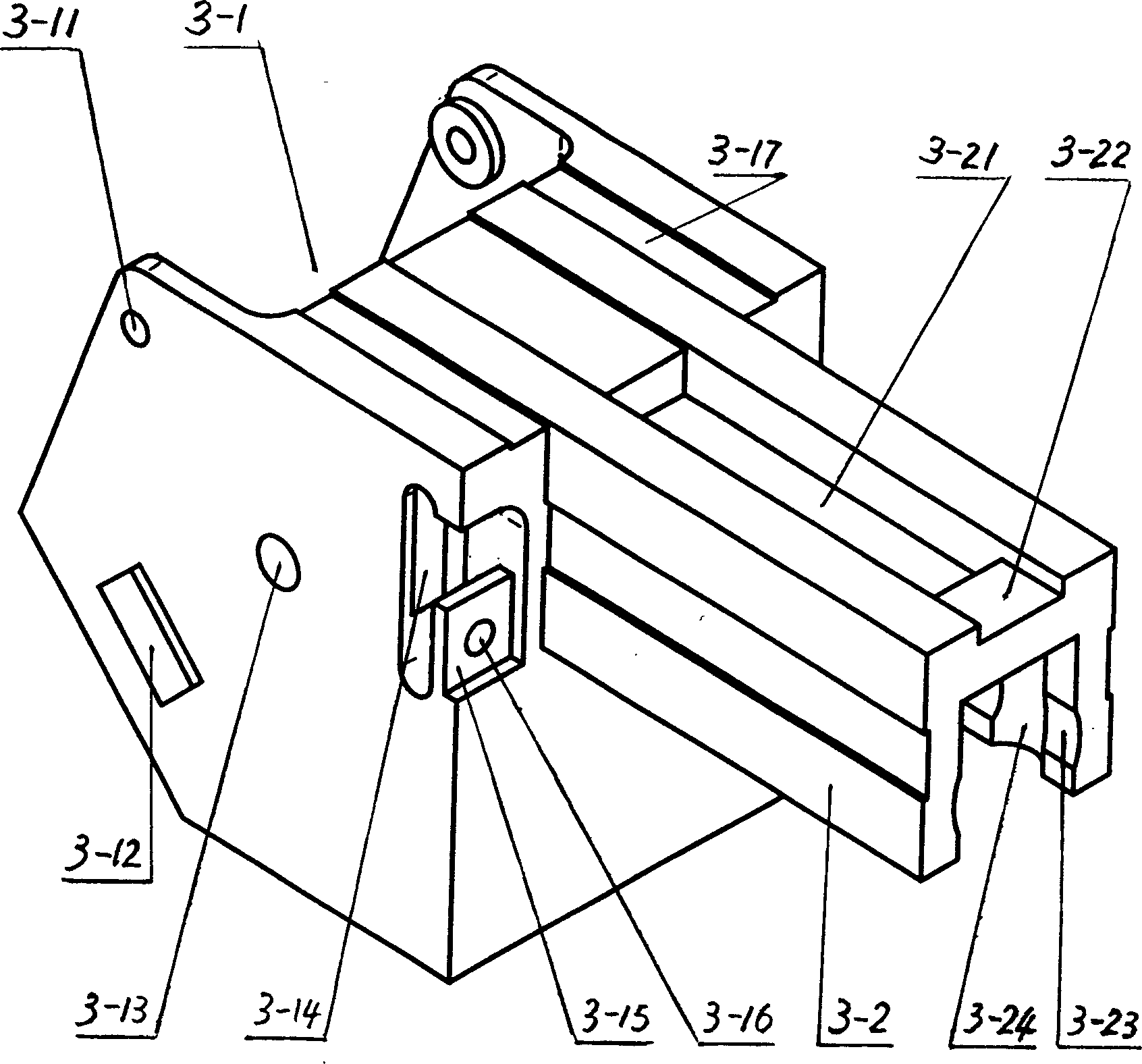 Pick-up head actuating unit for reversion