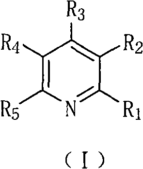 Process for the separation of gaseous mix products in chloro-pyridine compounds production