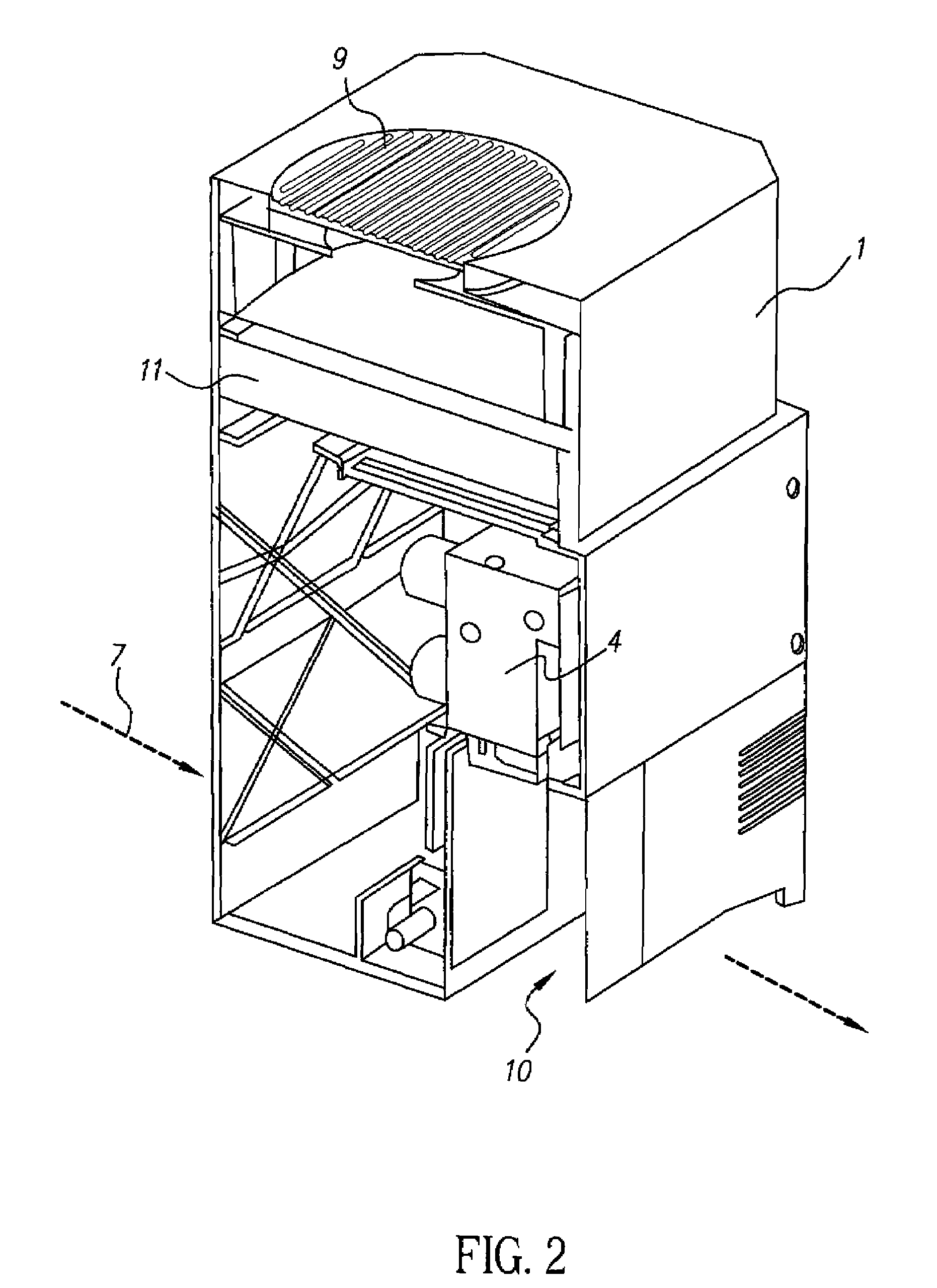 Reduction of turbulence within printing region of inkjet printer heads