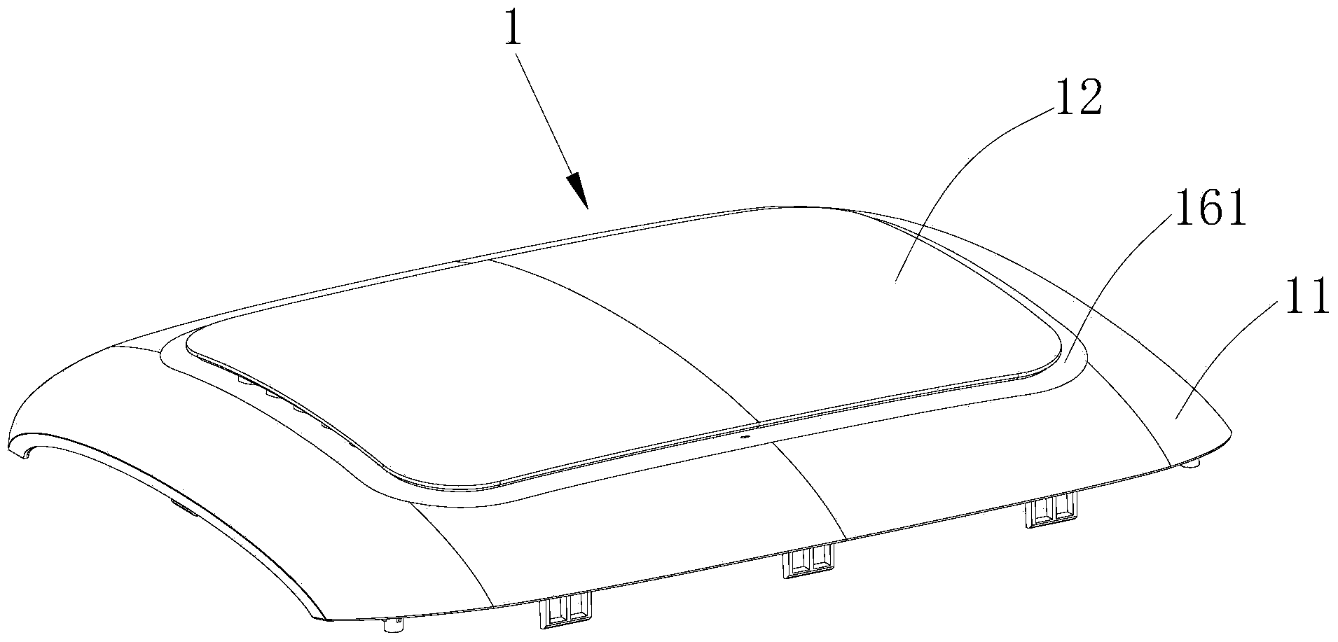 Heat dissipation waterproof structure and set top box thereof