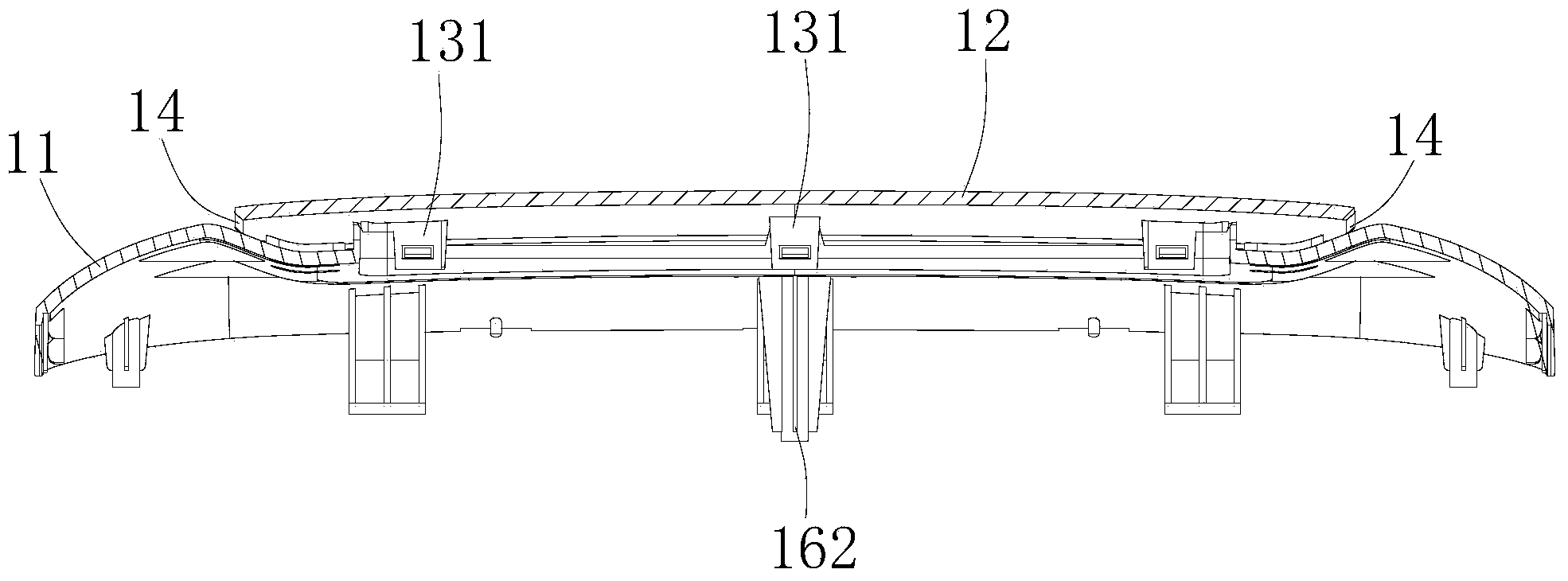 Heat dissipation waterproof structure and set top box thereof