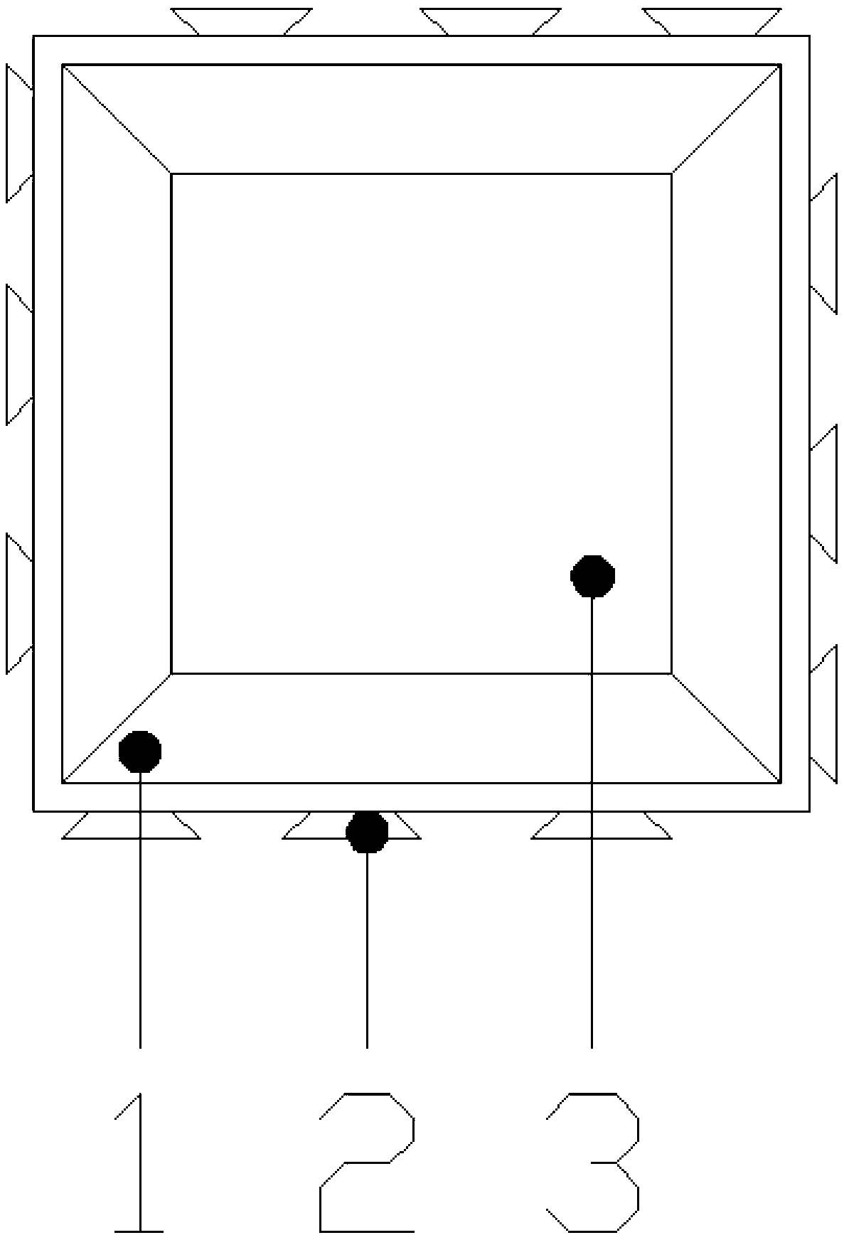 Unit splicing image-text firework lattice structure body manufacturing method