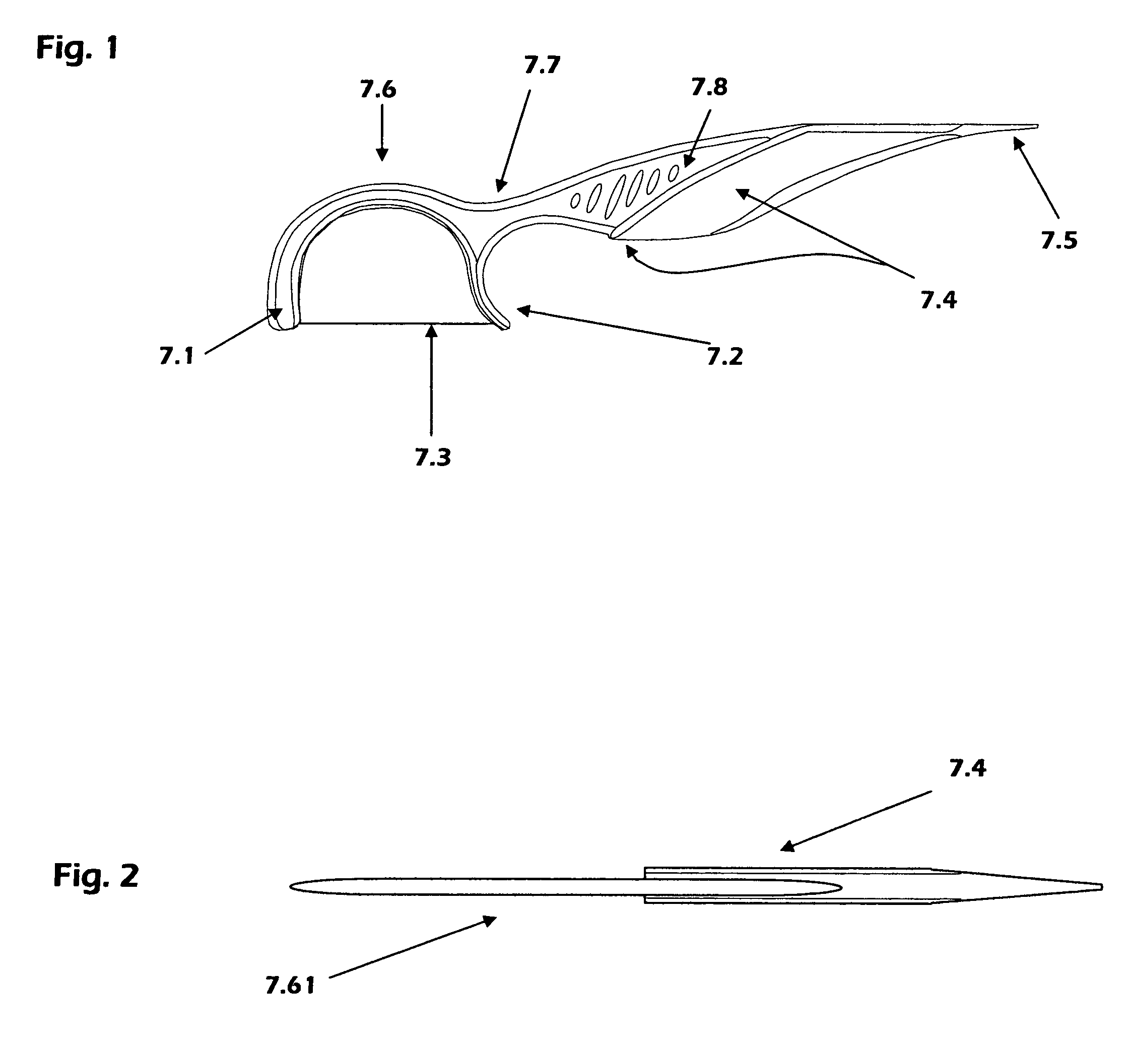 Orthodonthic flossing device