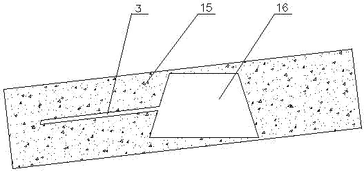 Coal bed roadside pressure relief zone width measuring method based on drill hole gas leakage