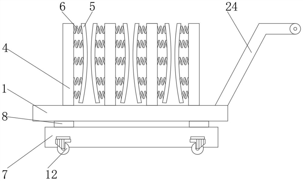 Wood door and window production conveying device