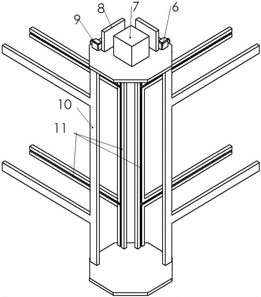 Movable Docking Stereo Connected Elevator