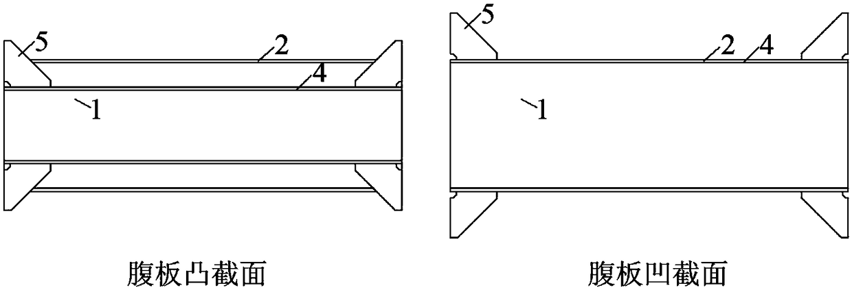 Axial-rib corrugated web steel-concrete composite coupling beam