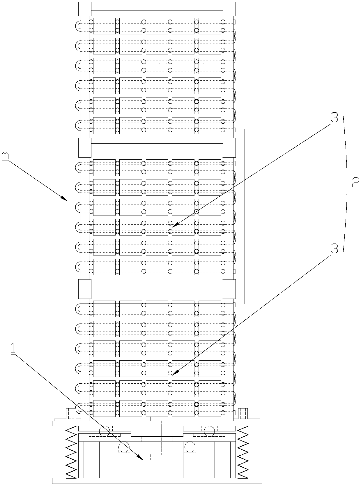 Demonstration device simulating seismic insulation of building