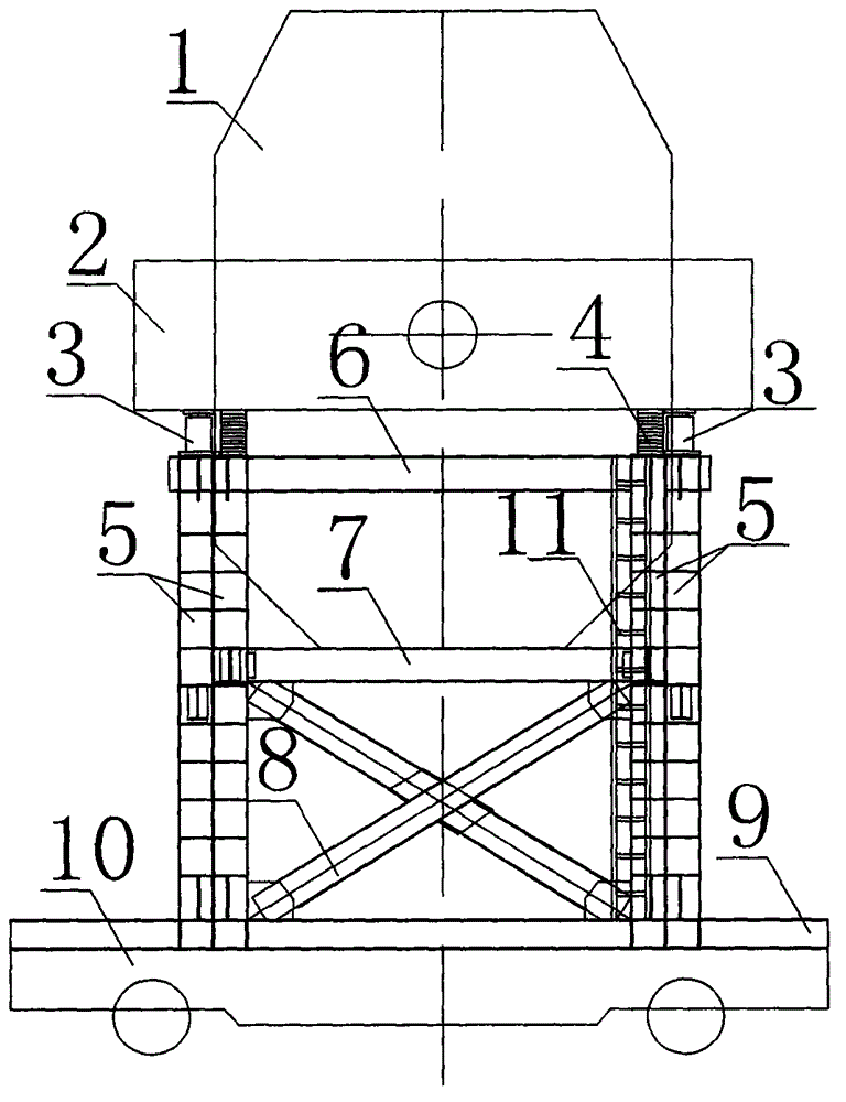 Construction method for installing backing ring and furnace shell of converter