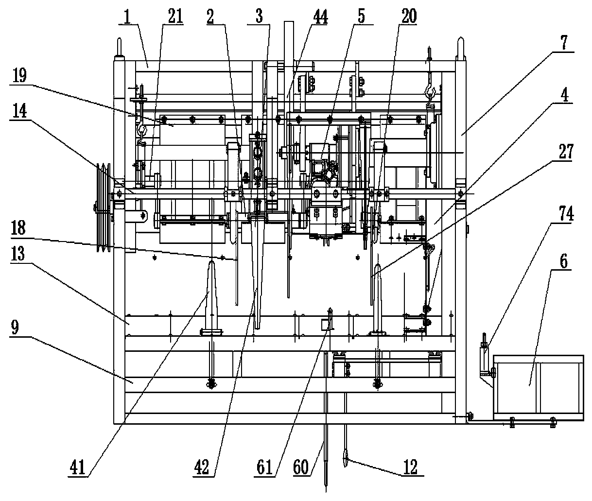 Straw baler applicable to thresher