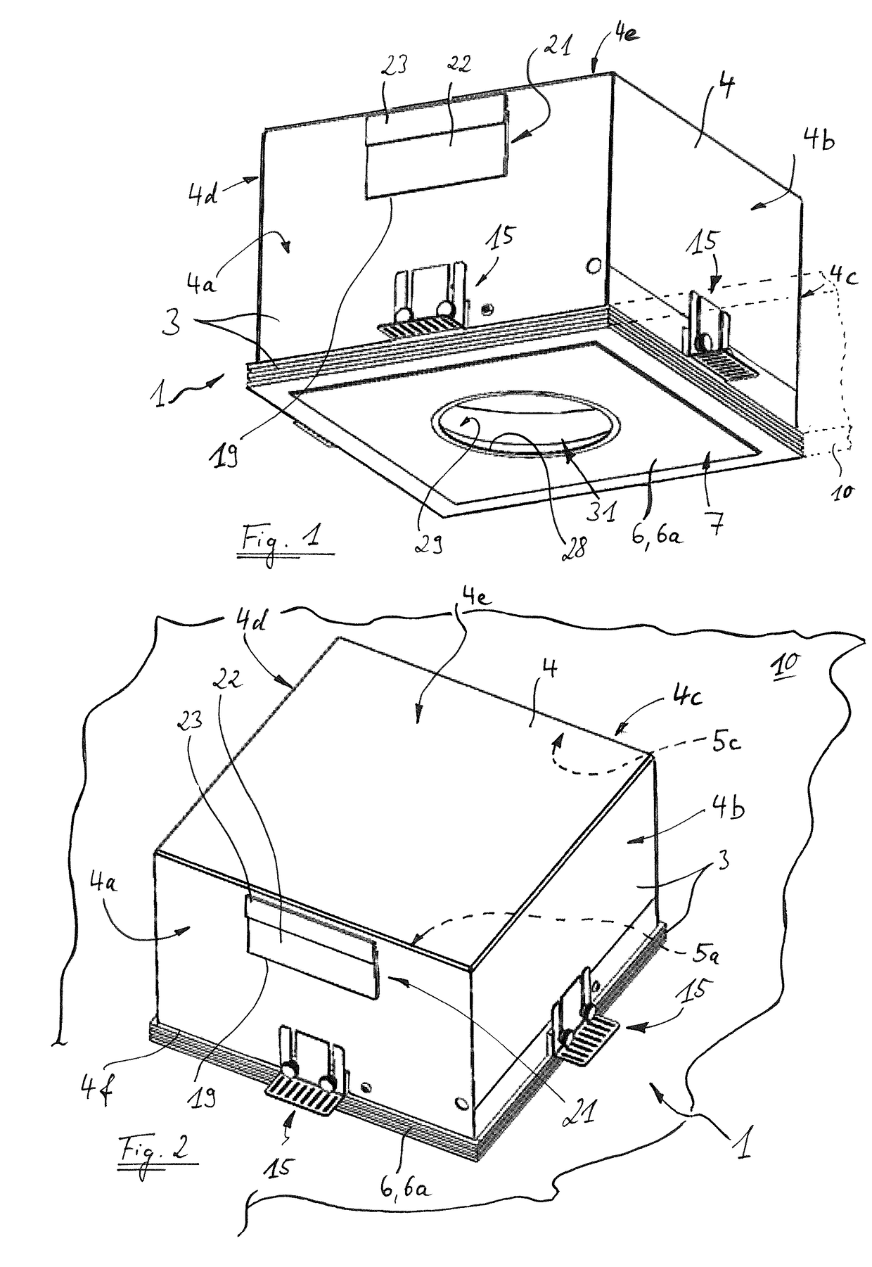 Lighting arrangement and method for constructing a lighting arrangement