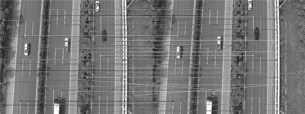 Road traffic jam analysis method based on aerial image