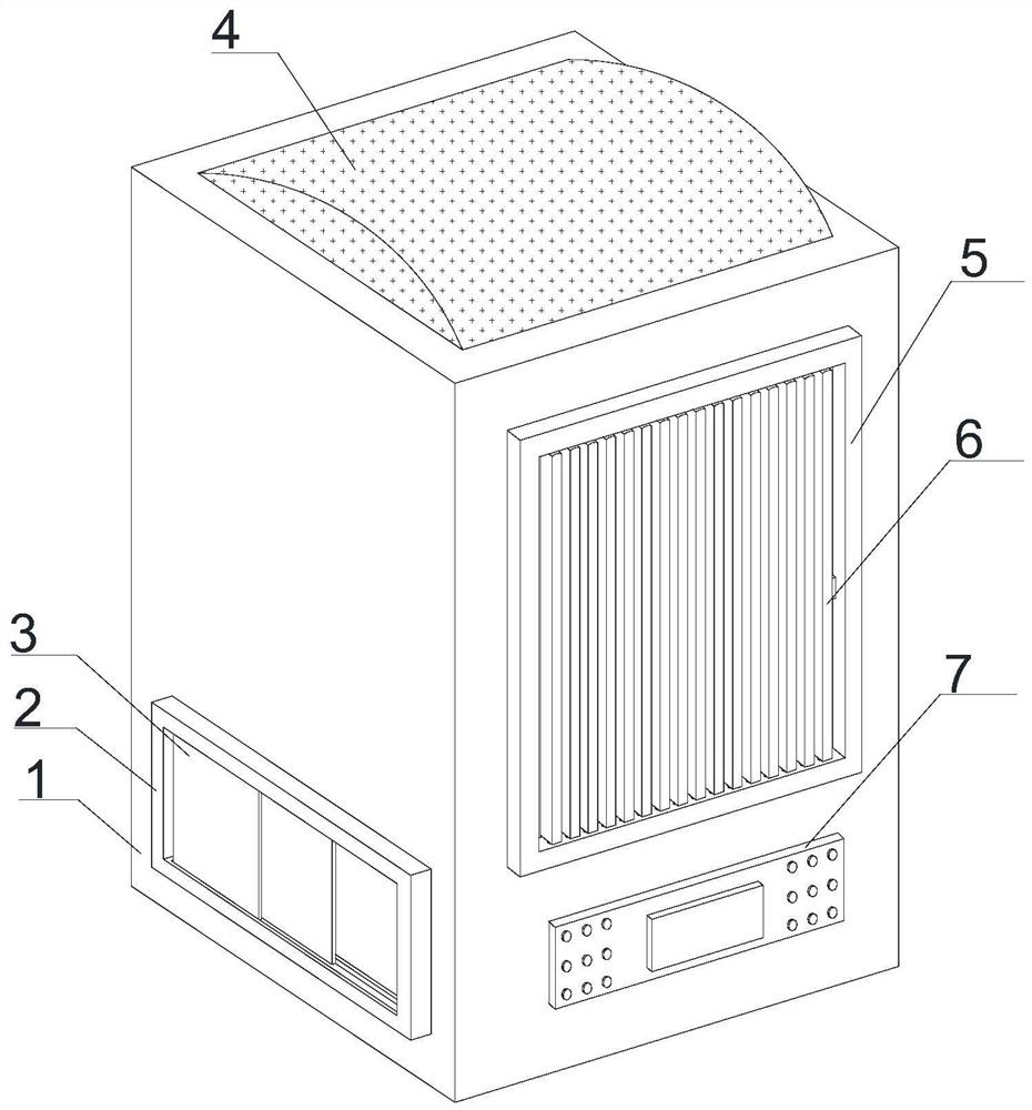 Novel semiconductor air conditioner fan