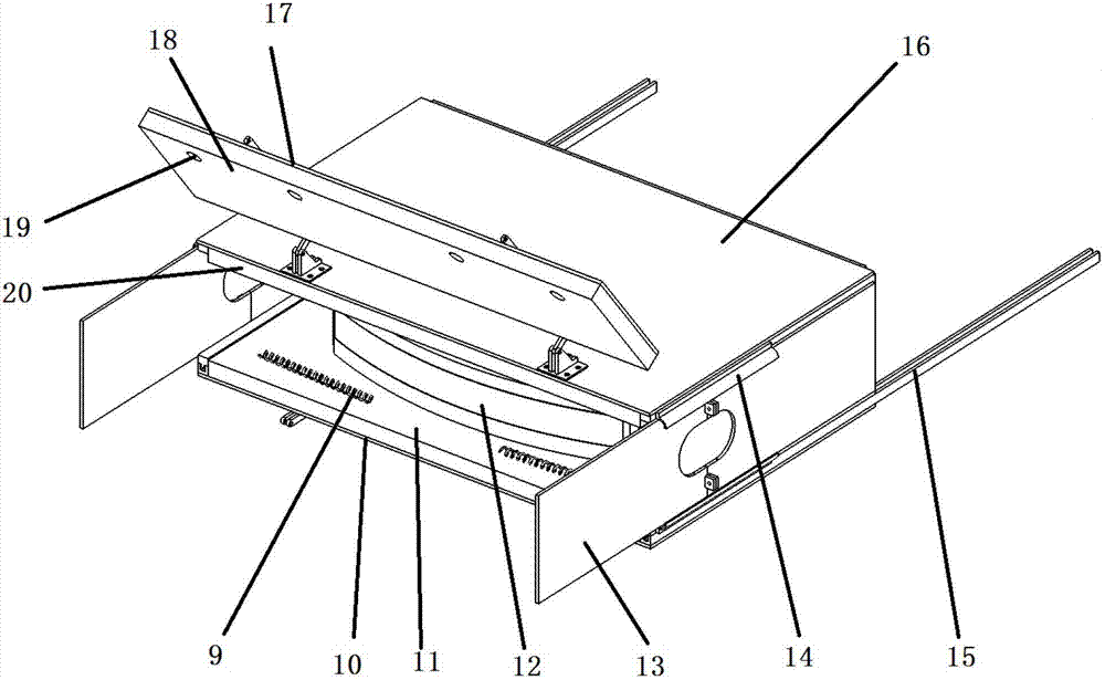 Compound molding tool system for hot stretch bending and creep deformation of section bar and application method of compound molding tool system