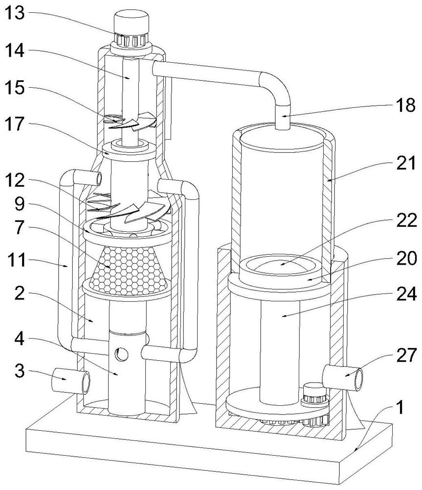 Industrial boiler waste gas environment-friendly treatment process