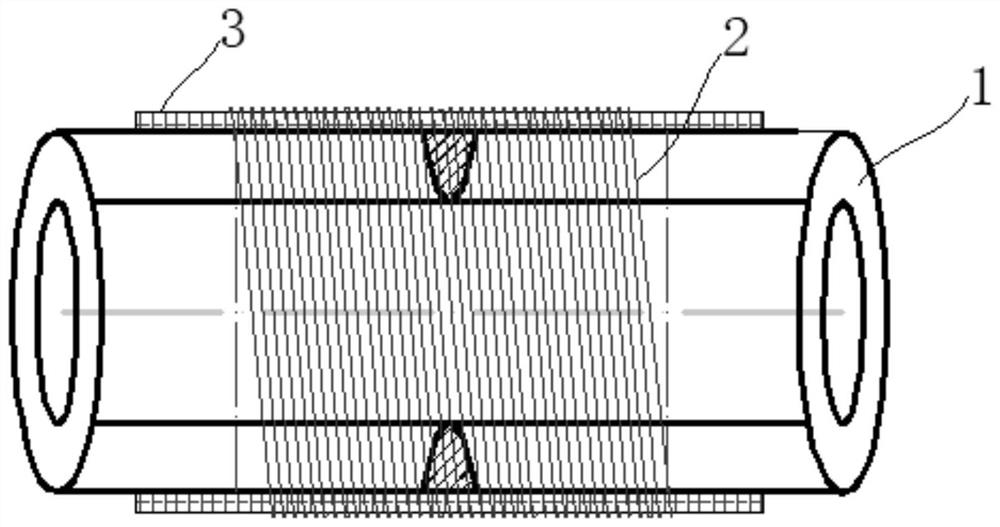 Welding and assembling thermal treatment method for martensite heat-resistant steel G115 large-diameter thick-wall pipeline