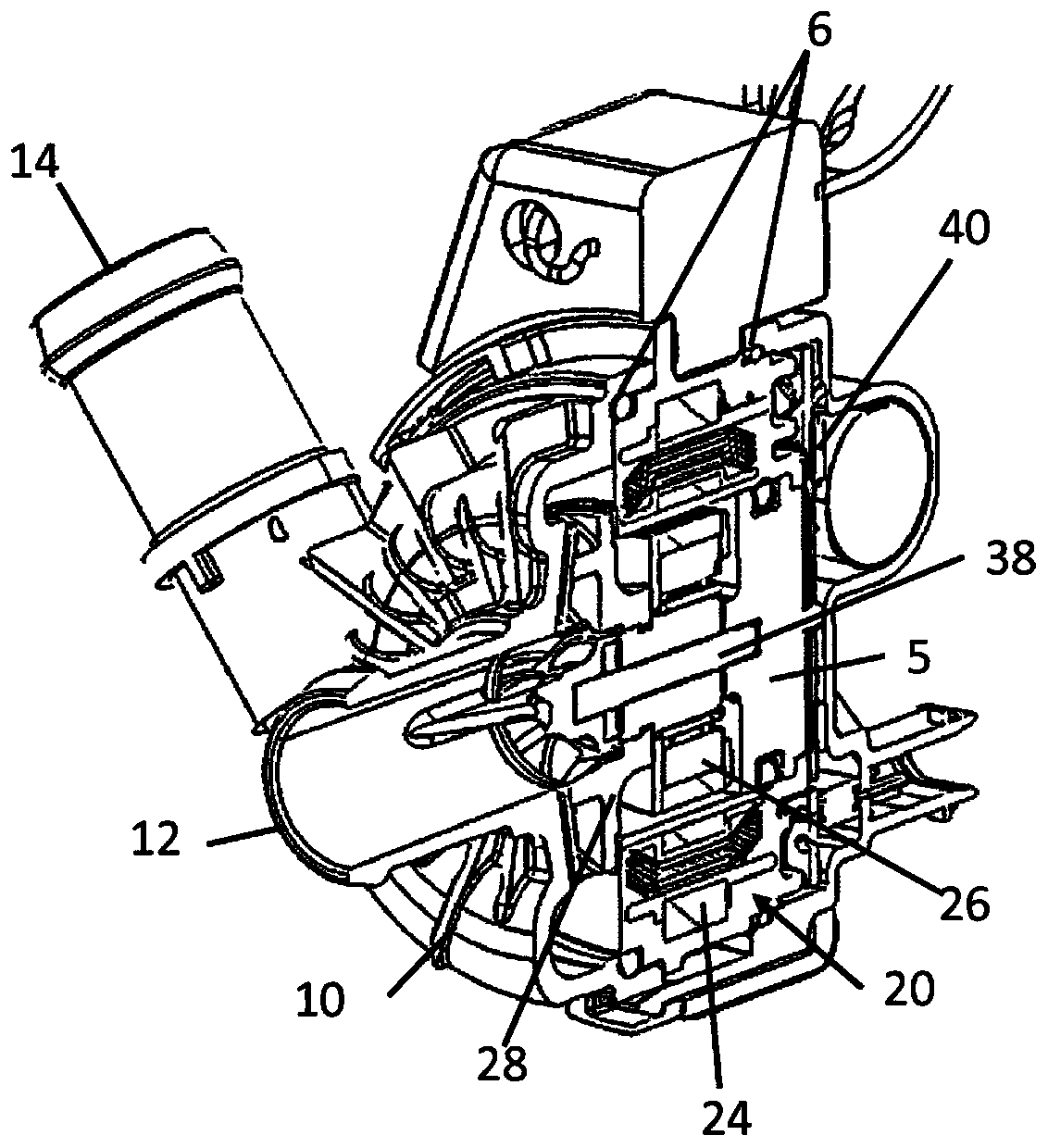 Method for assembling a water pump