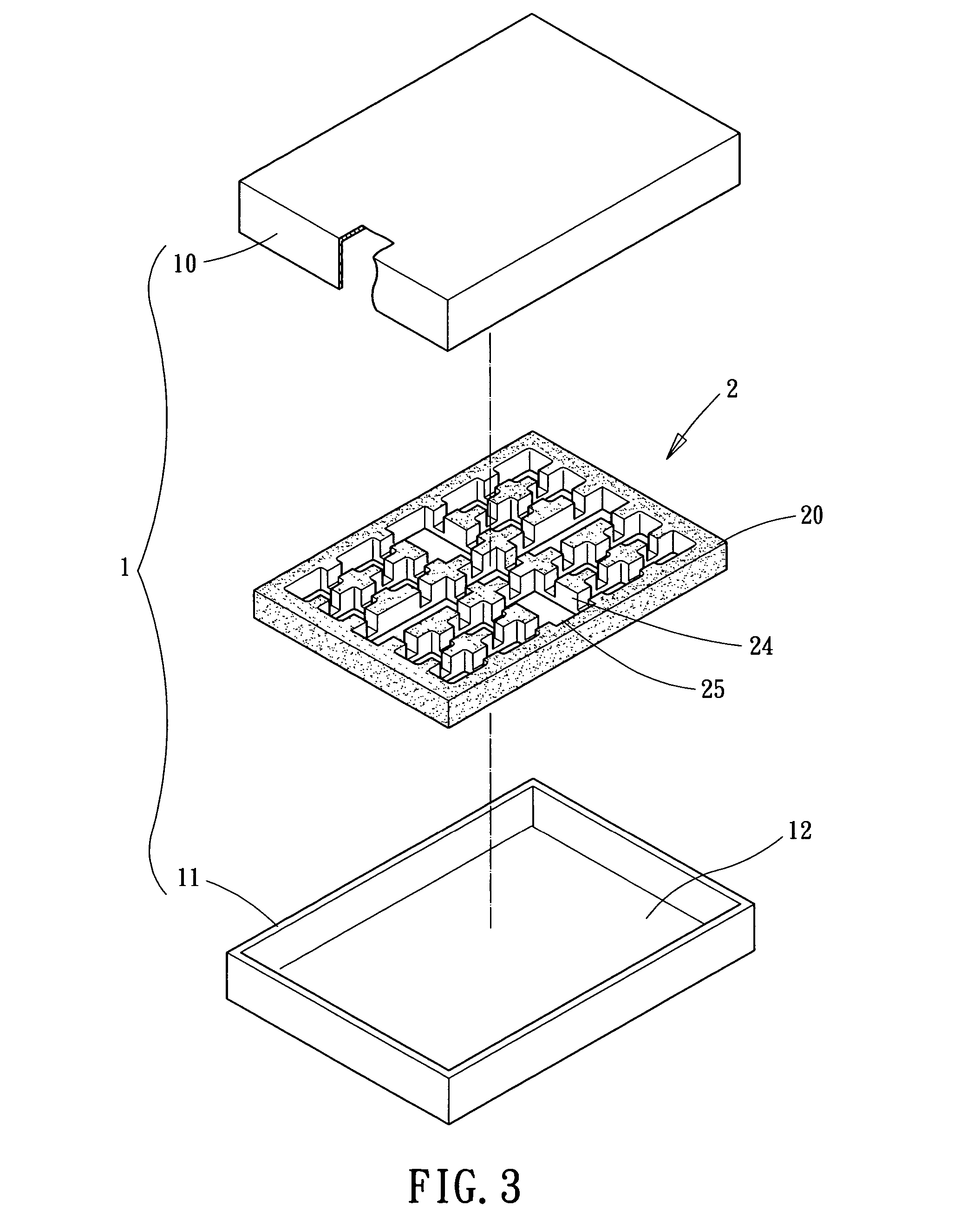 Supporting structure for planar heat pipe