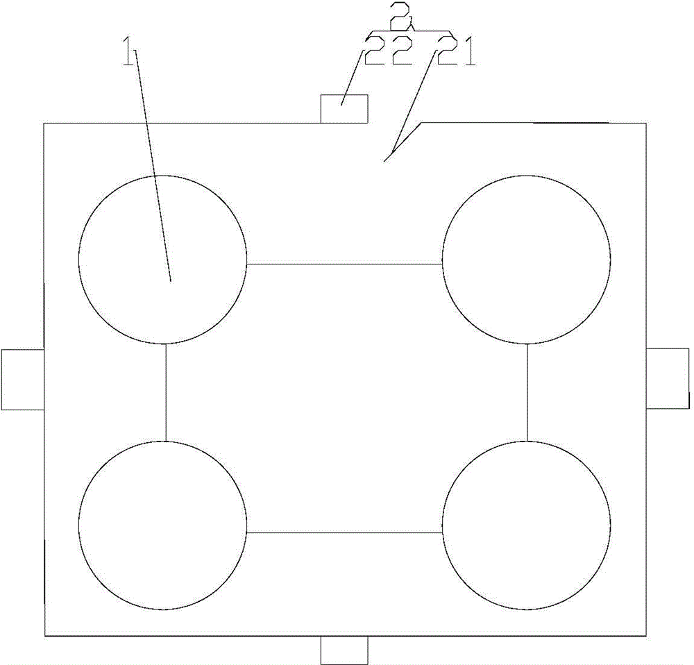 Cyclic treatment system for repair and maintenance of water area