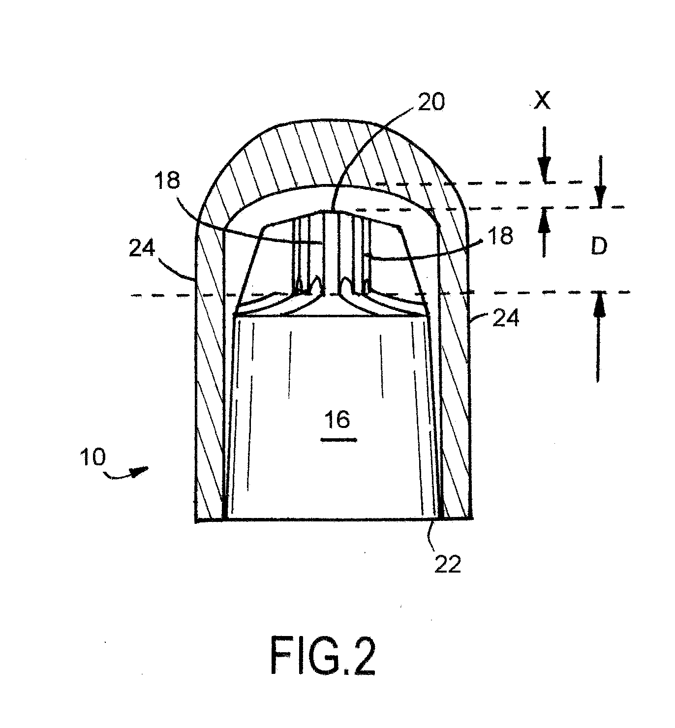 Welding electrodes and adapter therefor