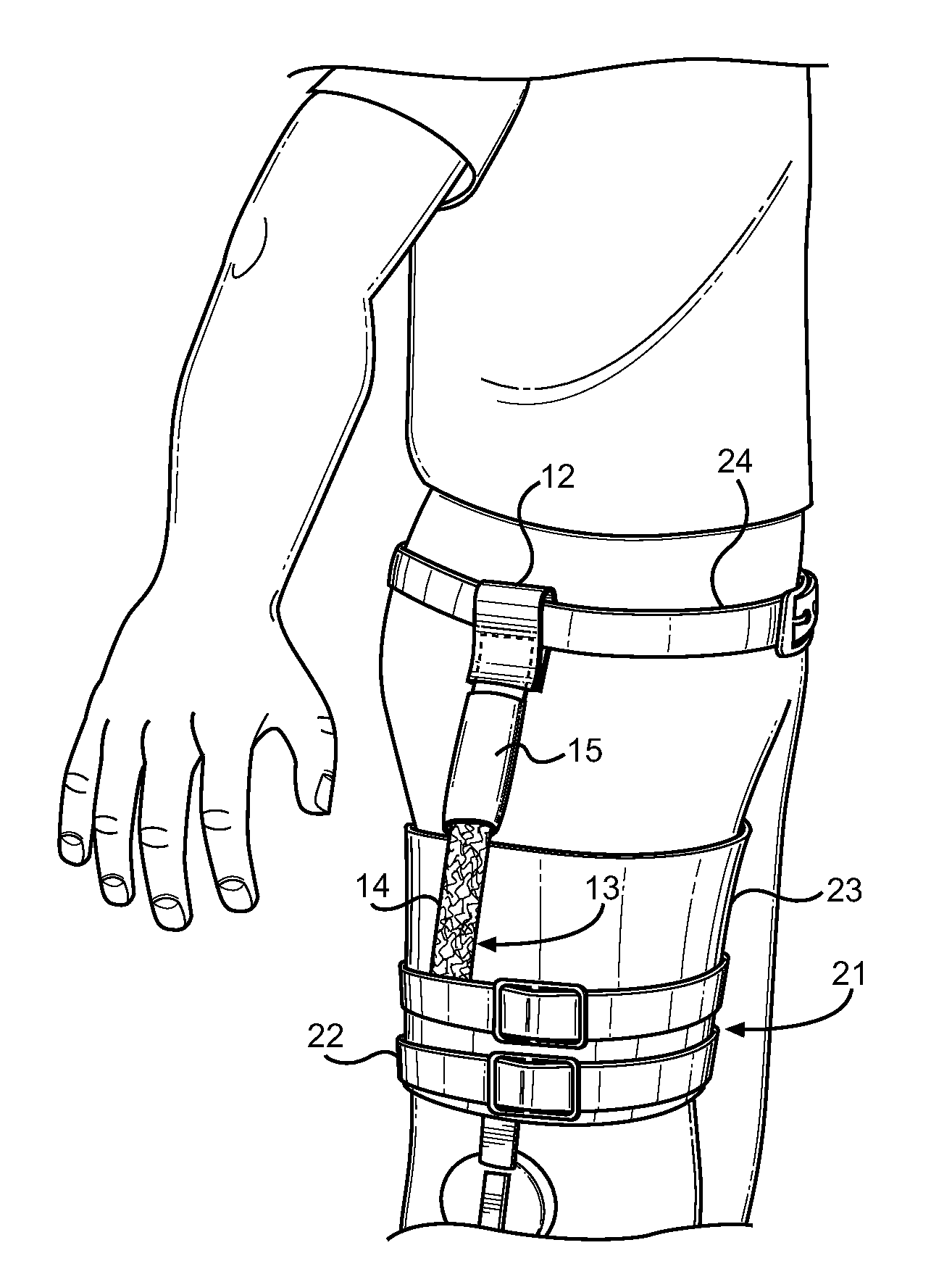 Orthopedic Knee Brace Supplemental Support