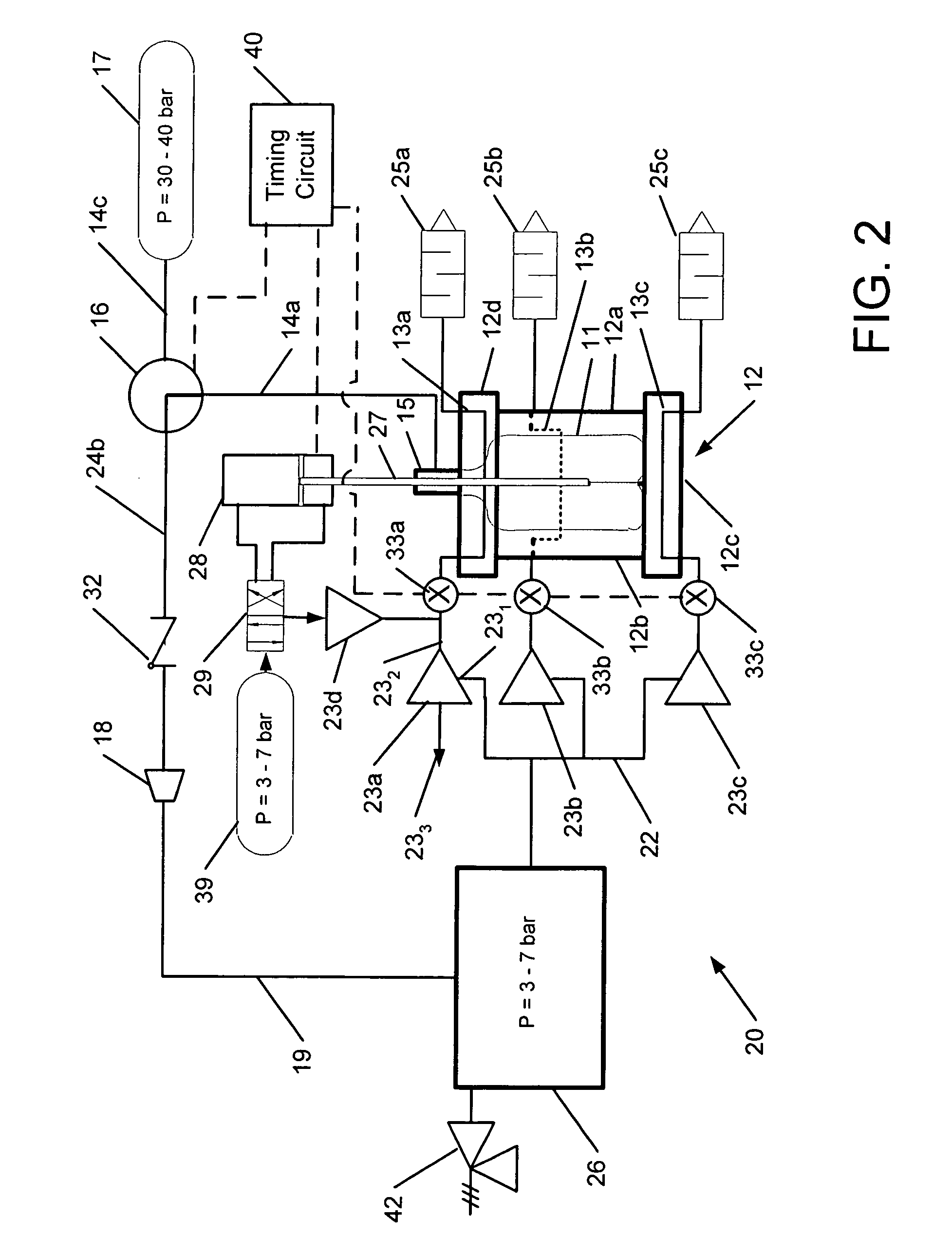 Mold cooling by recovery of energy from spent compressed air in blow-molding process