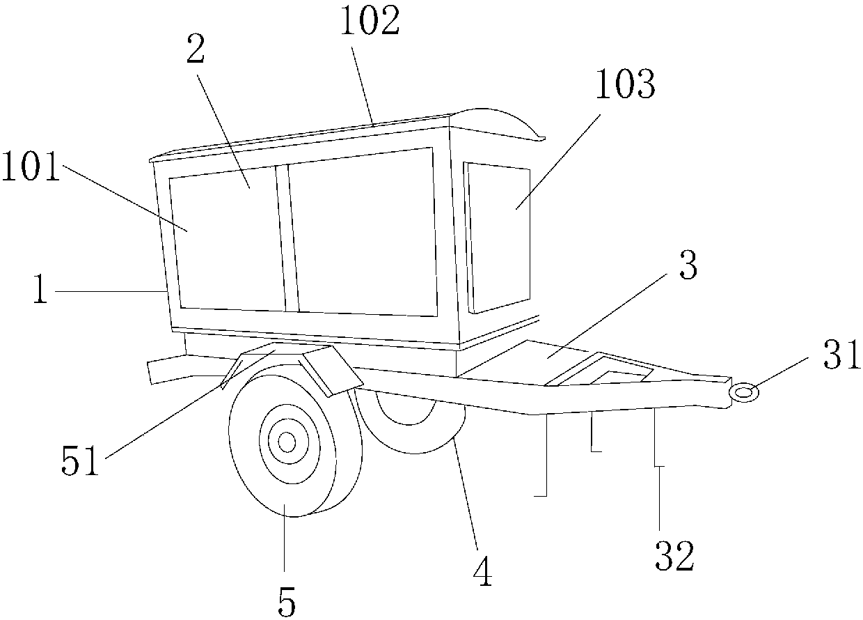 Mobile low noise power generator set