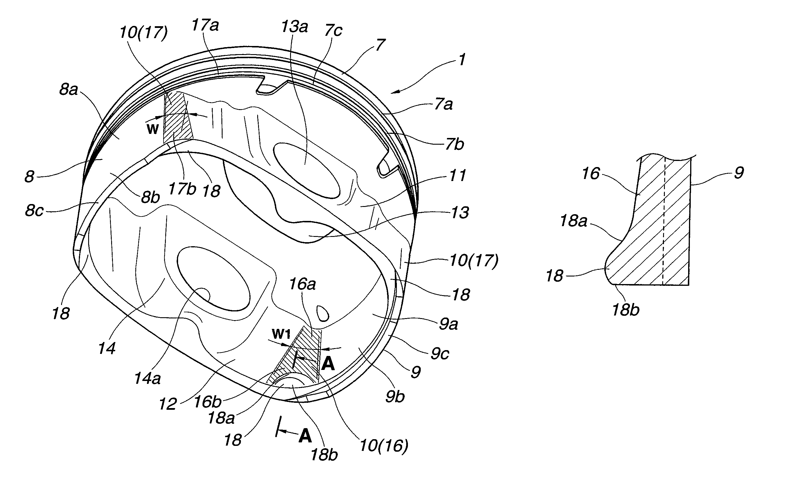 Internal combustion engine piston