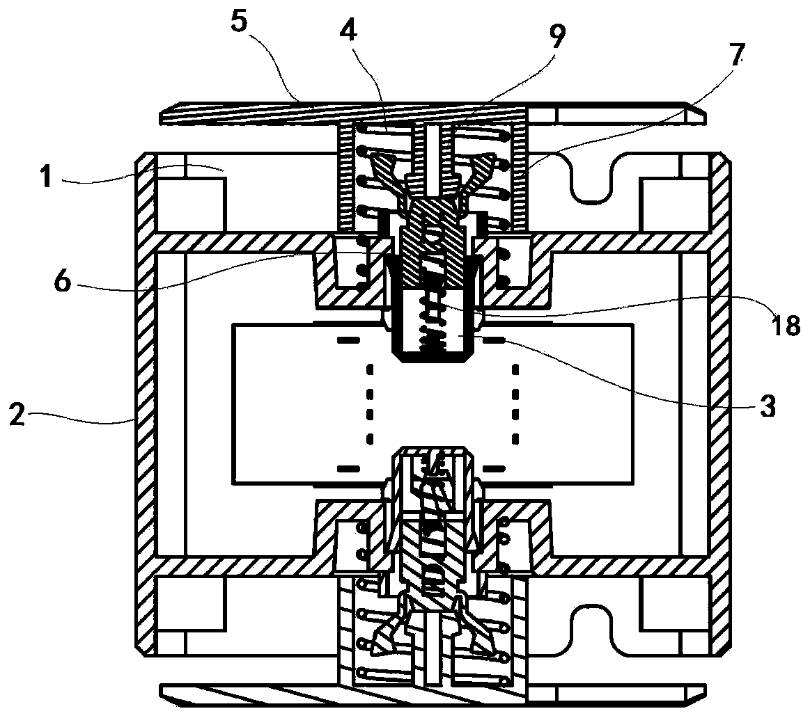 Line containing structure for mobile power or power adapter