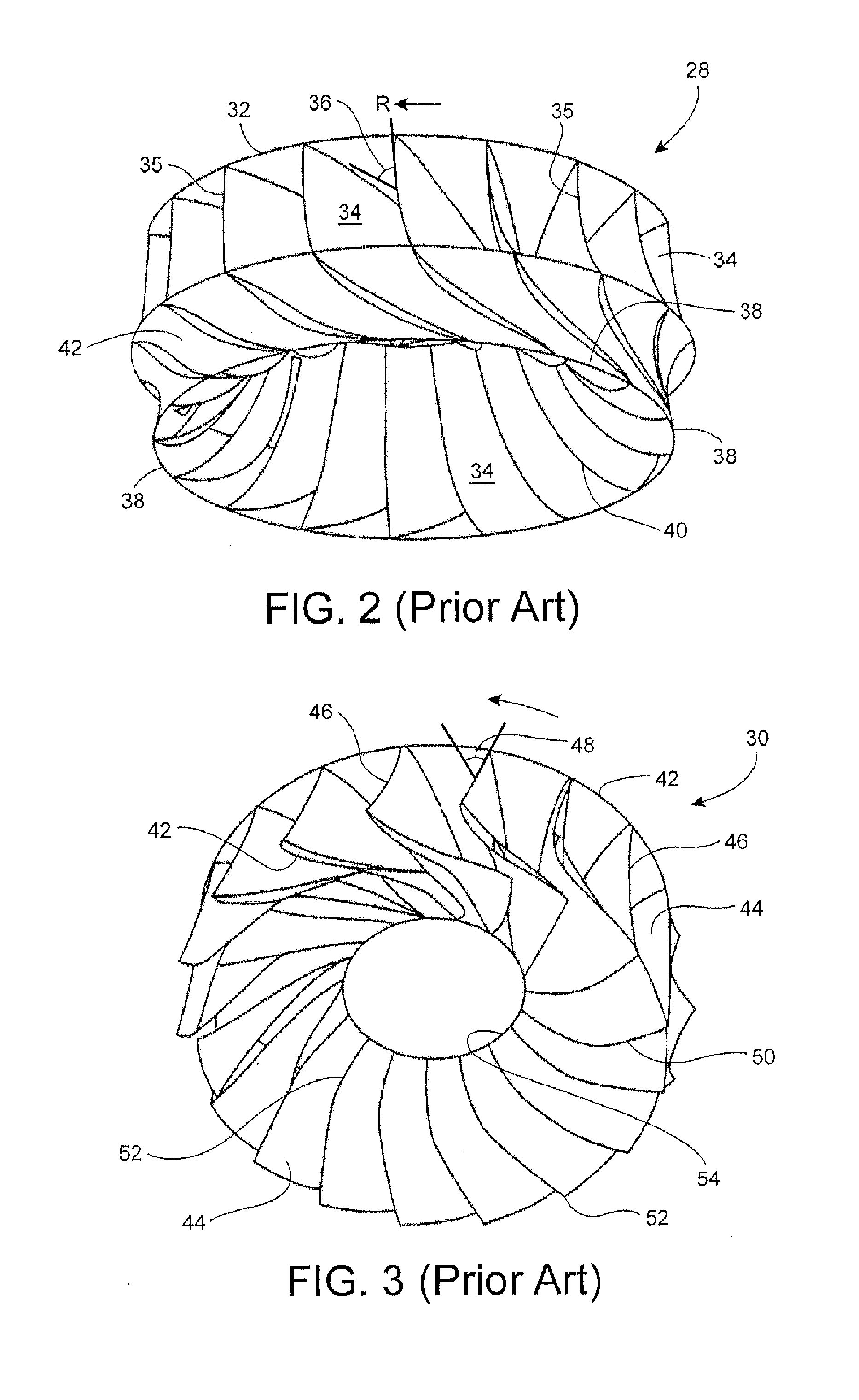 Compact blade for runner of francis turbine and method for configuring runner